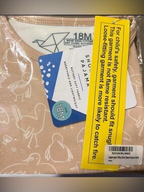 Copper Pearl “Sandy” PJ Set 🏖️ 18 mo - NWT